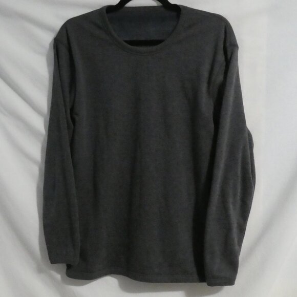 SHA LANG SHA | 180/105 | Grey Crewneck Sweatshirt With Furry Fleece Lining | EUC - Picture 1 of 16